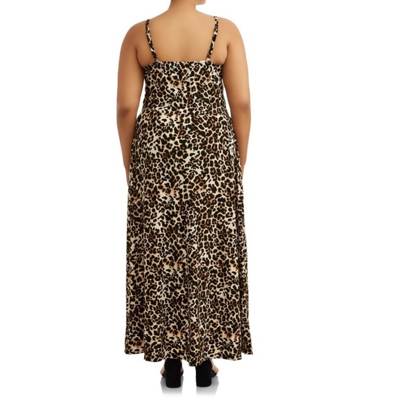 Eye Candy Juniors' Plus Size Printed Spaghetti Strap Maxi Romper - Picture 6 of 7